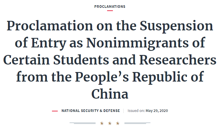 官方消息：6月16日起美暫停往返中國民航航班